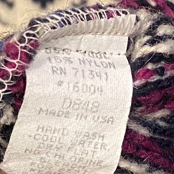 L.L. Bean Freeport, Maine 85% Wool/15% Nylon Blend Sweater Cardigan Sz M - Picture 6 of 6